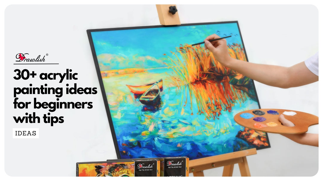 30+ Acrylic Painting Ideas For Beginners With Tips