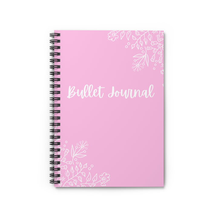Pink Bullet Journal - Stay on Top of Your Goals - bullet journal pages, bullet journal template, bullet journal habit tracker