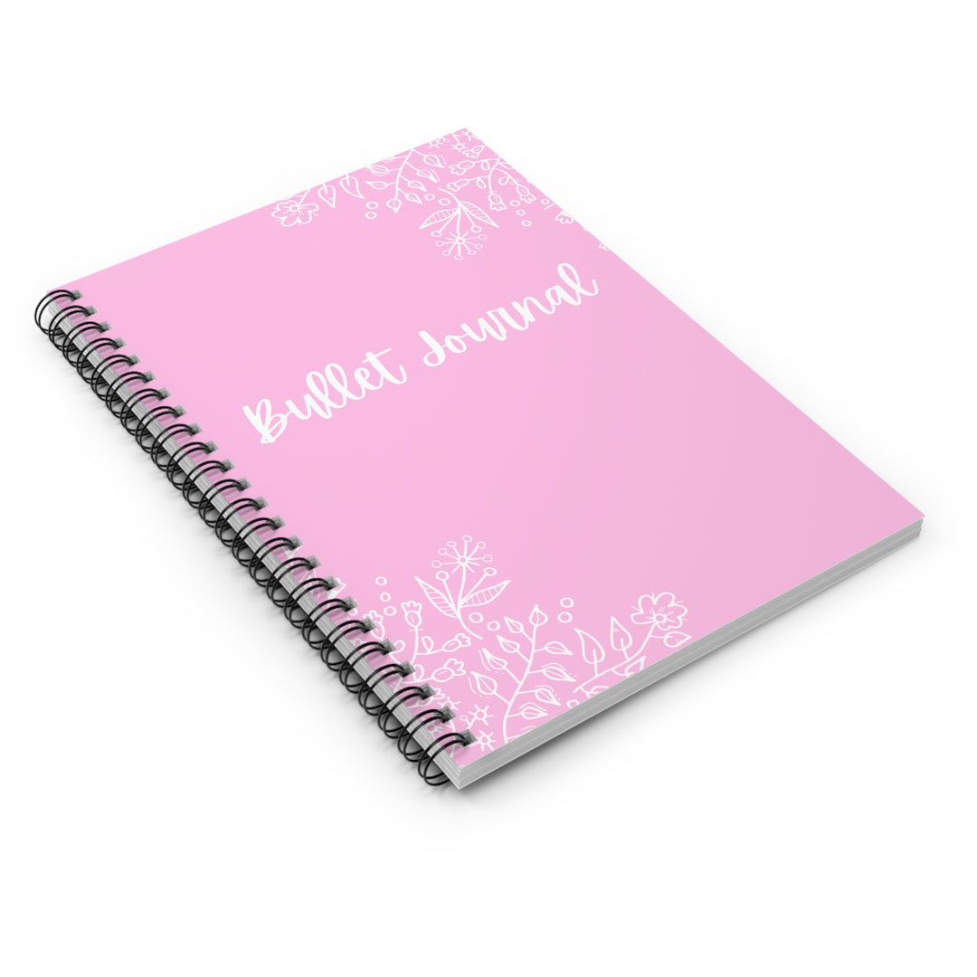 Pink Bullet Journal - Stay on Top of Your Goals - bullet journal pages, bullet journal template, bullet journal habit tracker
