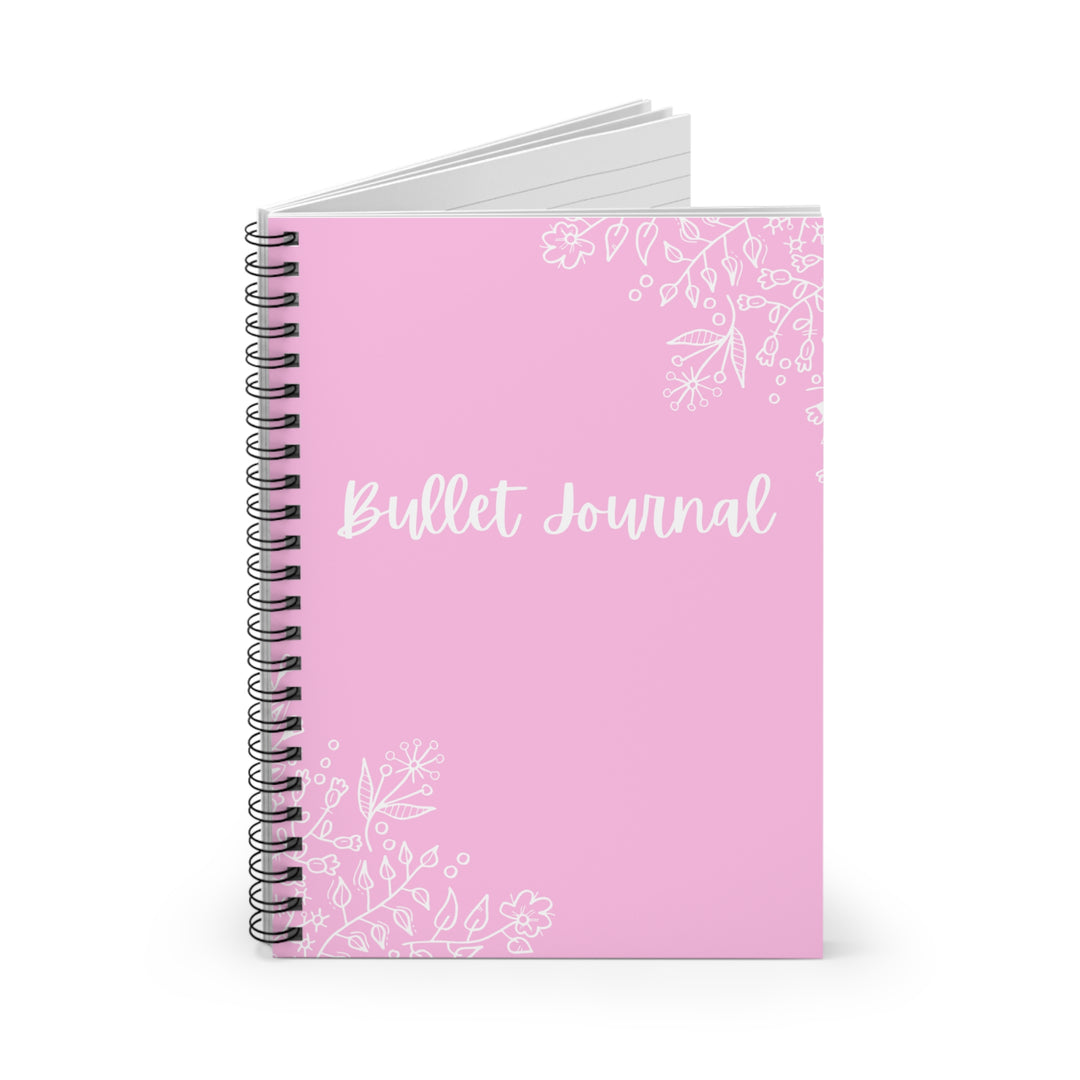 Pink Bullet Journal - Stay on Top of Your Goals - bullet journal pages, bullet journal template, bullet journal habit tracker