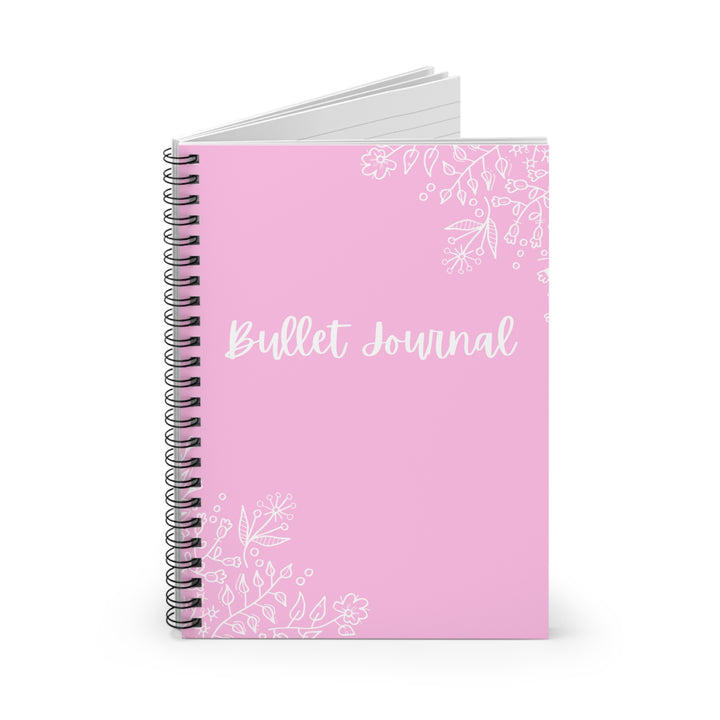 Pink Bullet Journal - Stay on Top of Your Goals - bullet journal pages, bullet journal template, bullet journal habit tracker