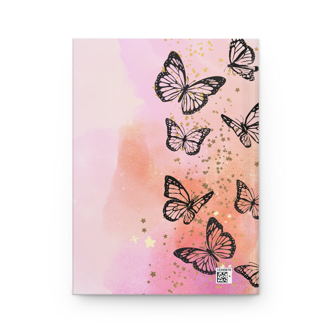 Magical Butterfly Hardcover Journal - Matte Finish - Back-to-School, Journals, Stationery