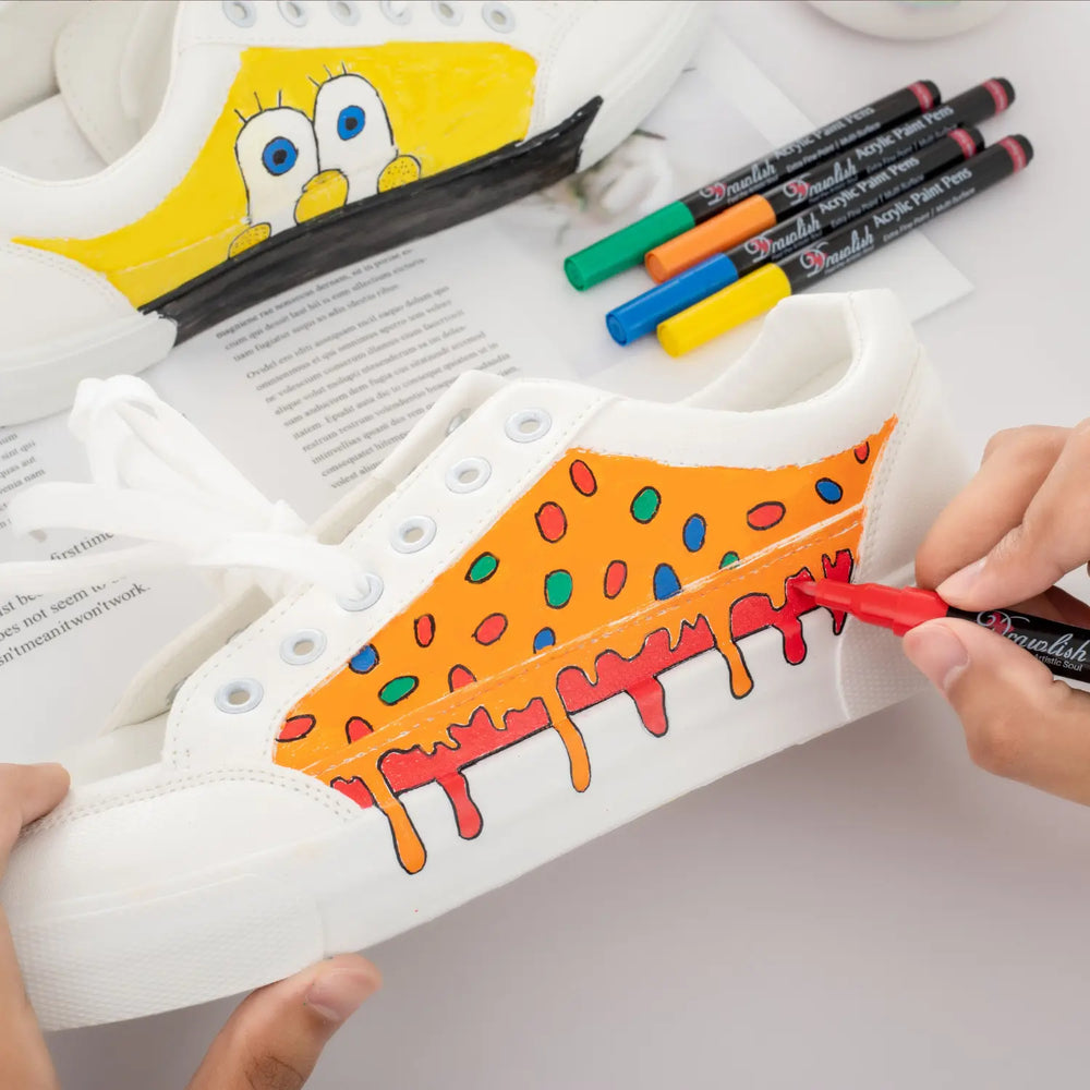 Acrylic Painting Pens Set of 24 - Paint Pens Bundle - Paint Pens, car paint pen, acrylic painter pens