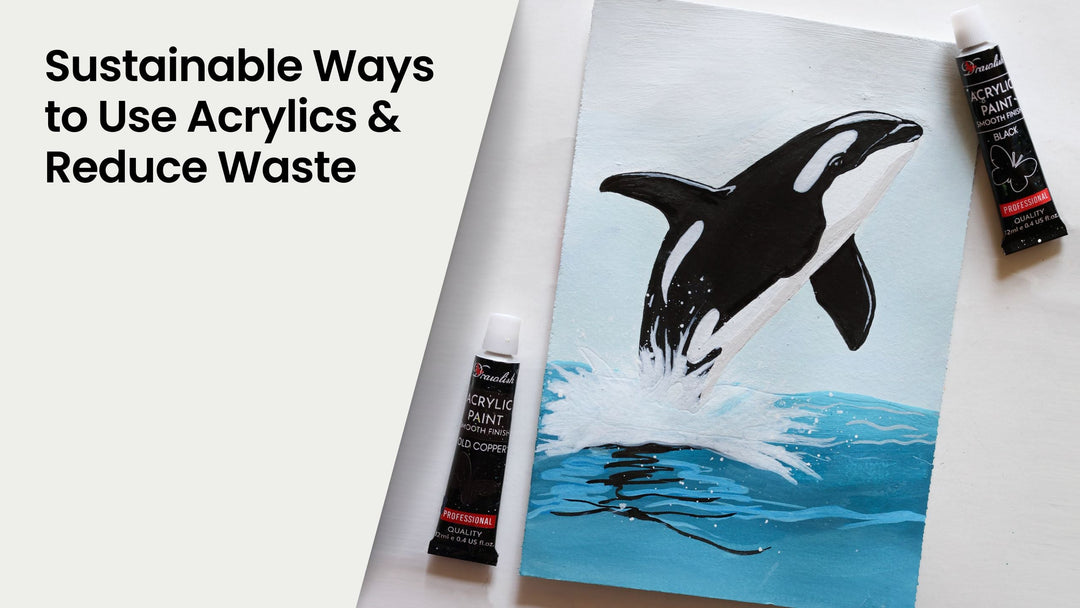 Sustainable Ways to Use Acrylics and Reduce Waste