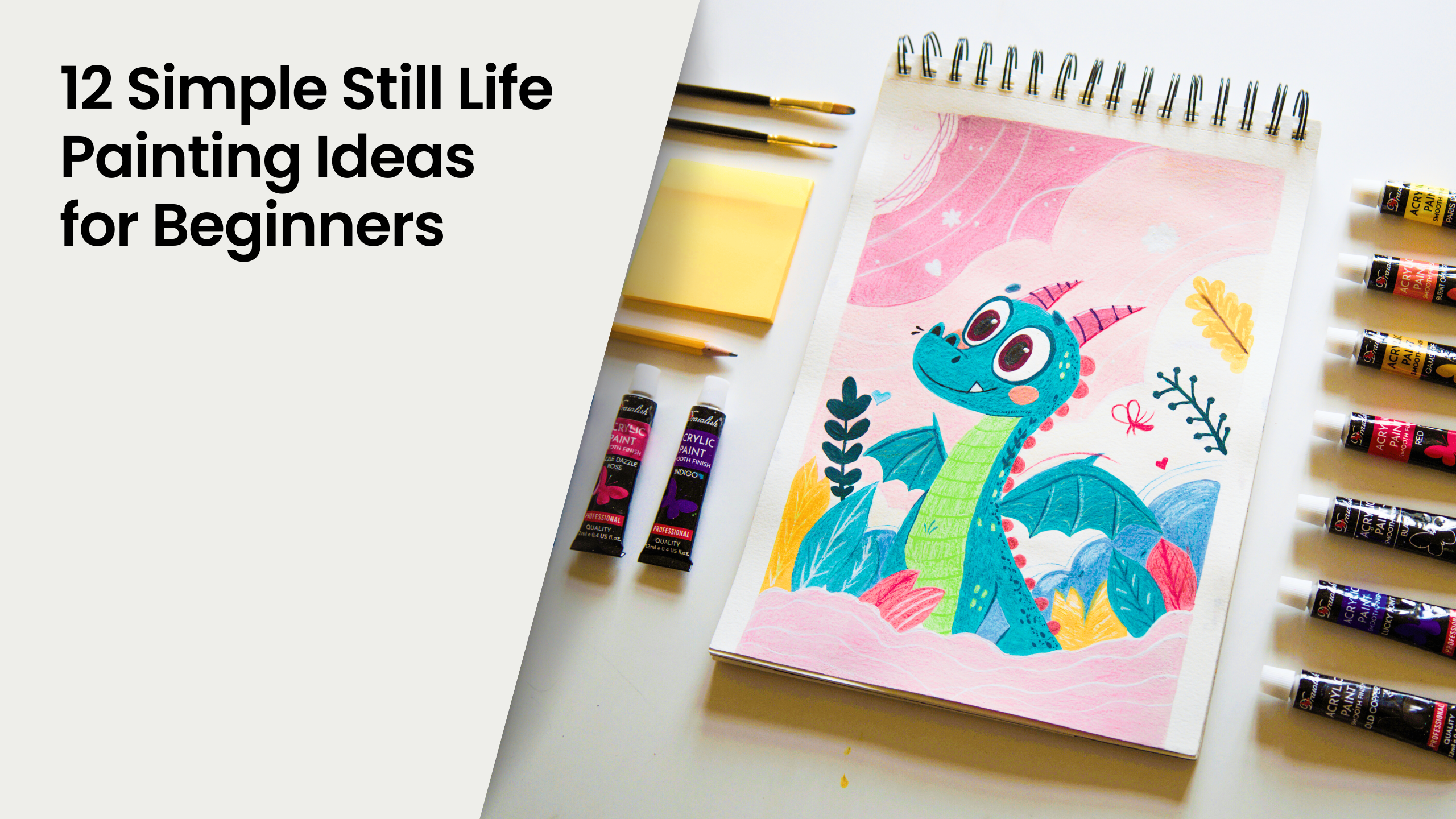 12 Simple Still Life Painting Ideas for Beginners – Drawlish