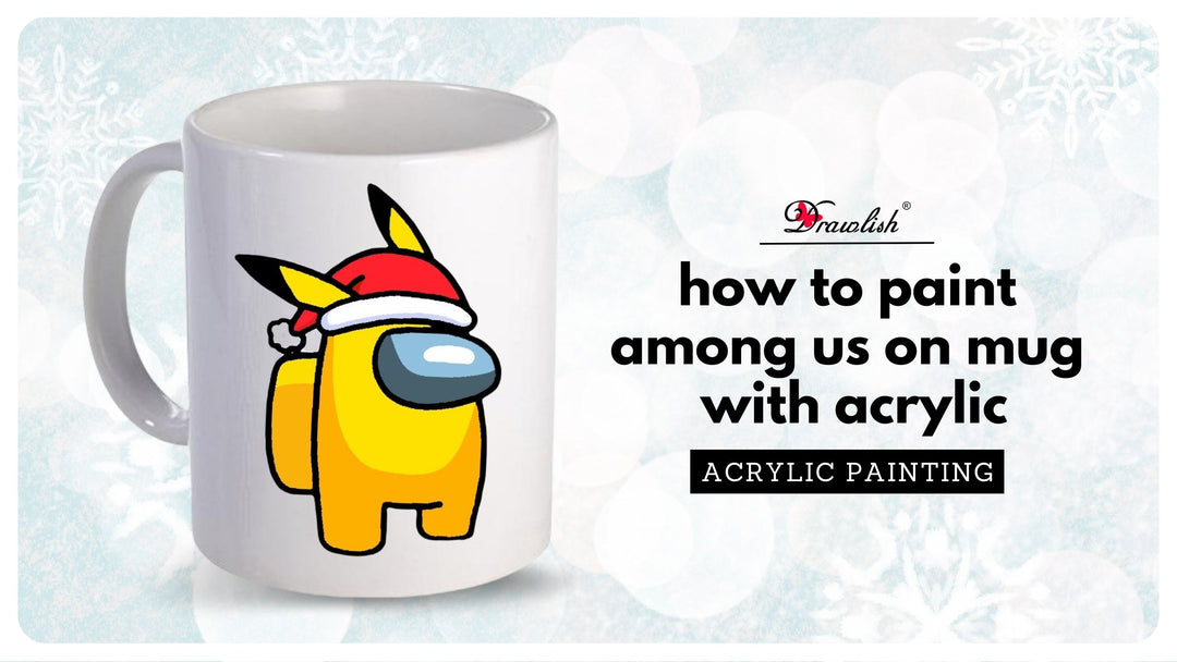 How To Paint Among Us On Mug With Acrylic Paint Pen