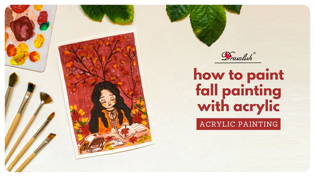 How To Paint Fall Painting With Acrylic Paint