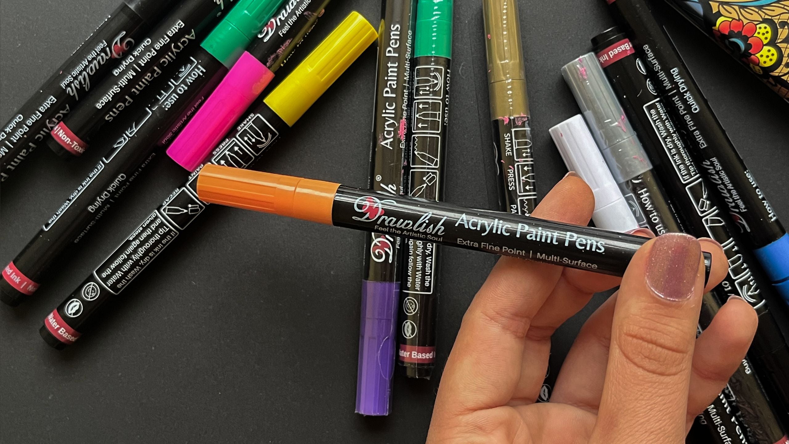 How Long Do Paint Pens Take to Dry? Tips to Speed Up! Drawlish