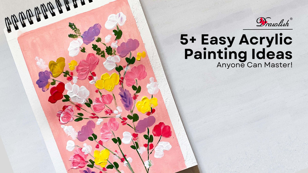 5+ Simple Acrylic Painting Ideas Anyone Can Master!