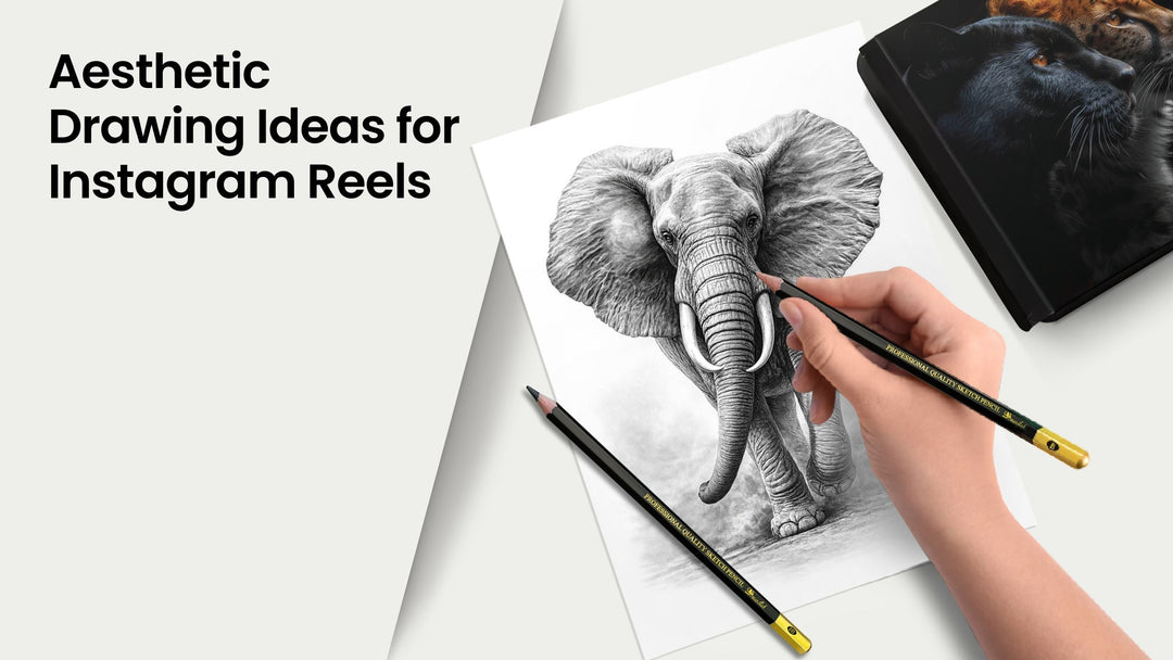 Aesthetic Drawing Ideas for Instagram Reels