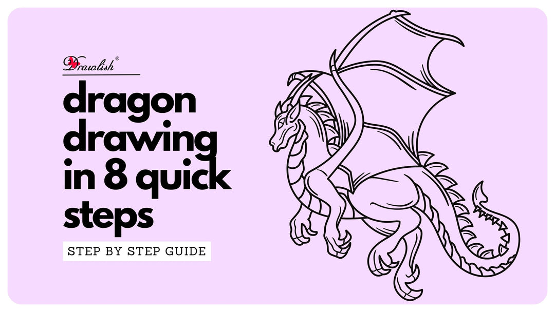 Draw A Dragon Drawing In 8 Quick Steps