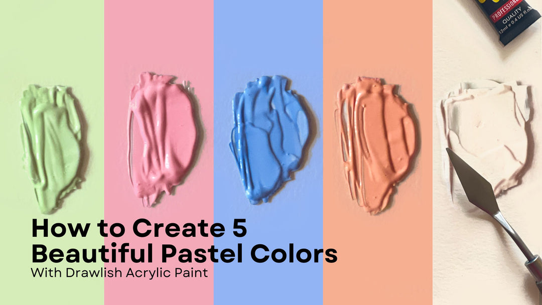 How to Create 5 Beautiful Pastel Colors