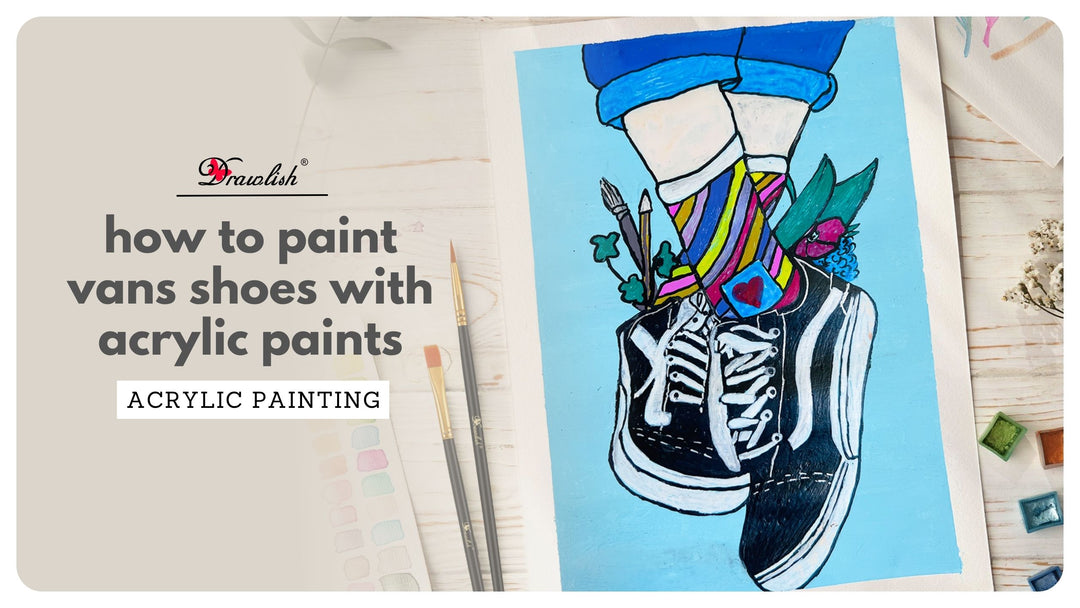 How To Paint Vans Shoes With Acrylic Paints