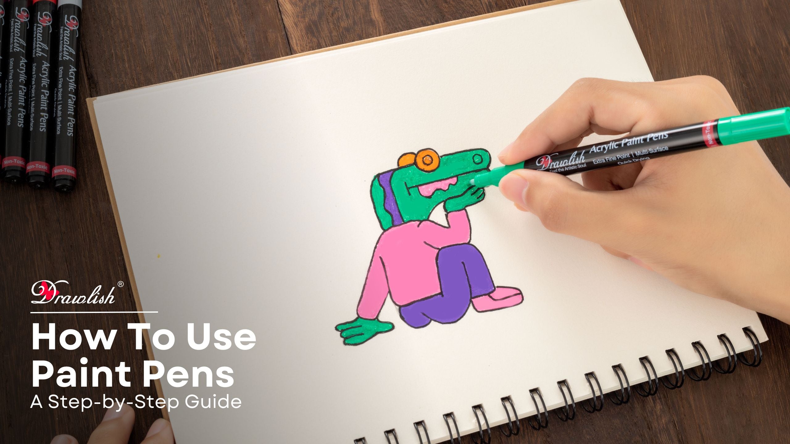How To Use Paint Pens: A Step-by-Step Guide β Drawlish