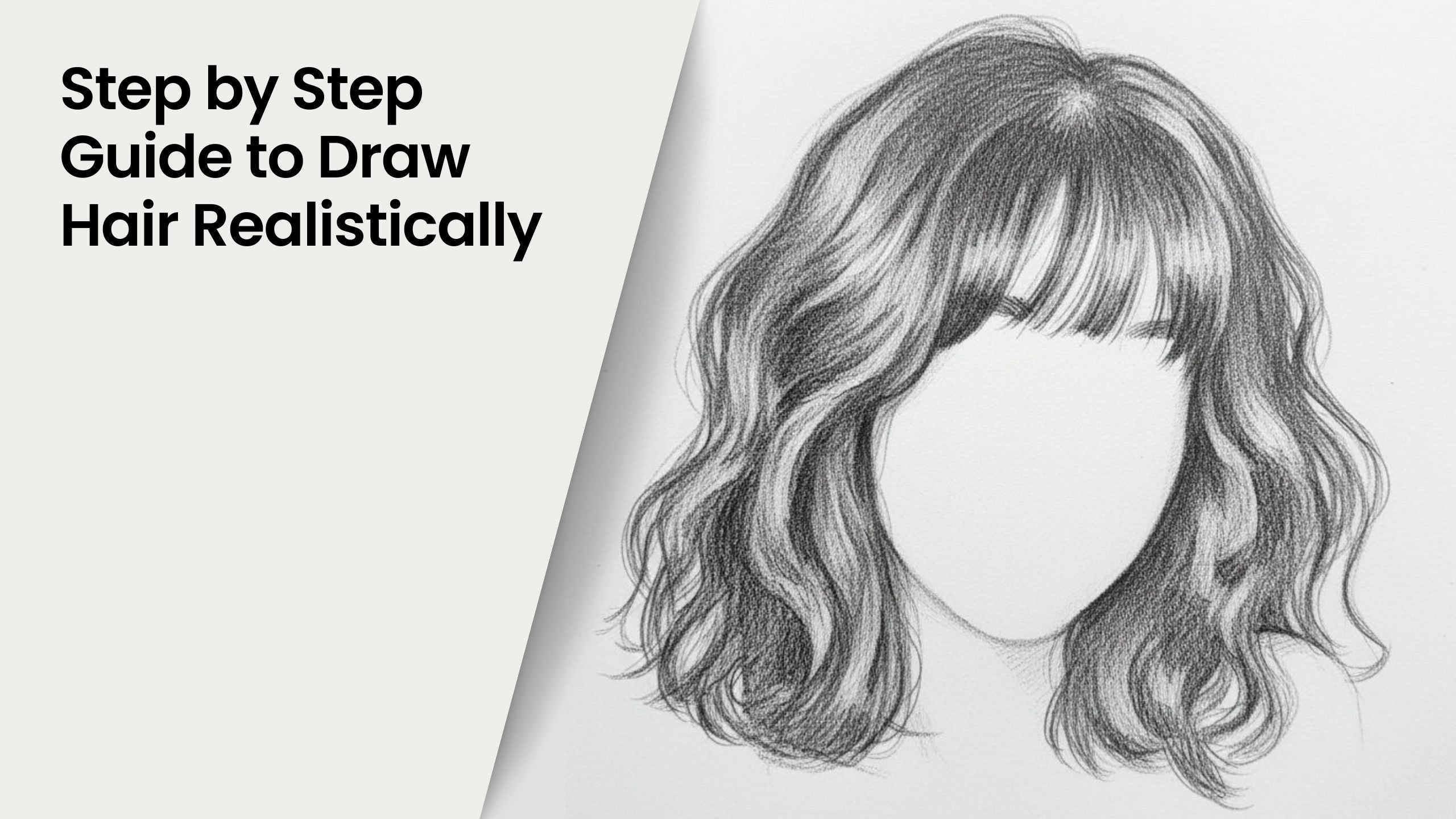 Step by Step Guide to Draw Hair Realistically – Drawlish
