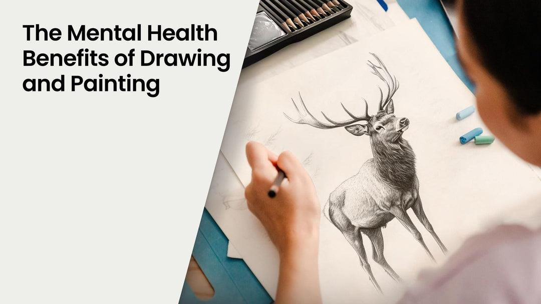 The Mental Health Benefits of Drawing and Painting