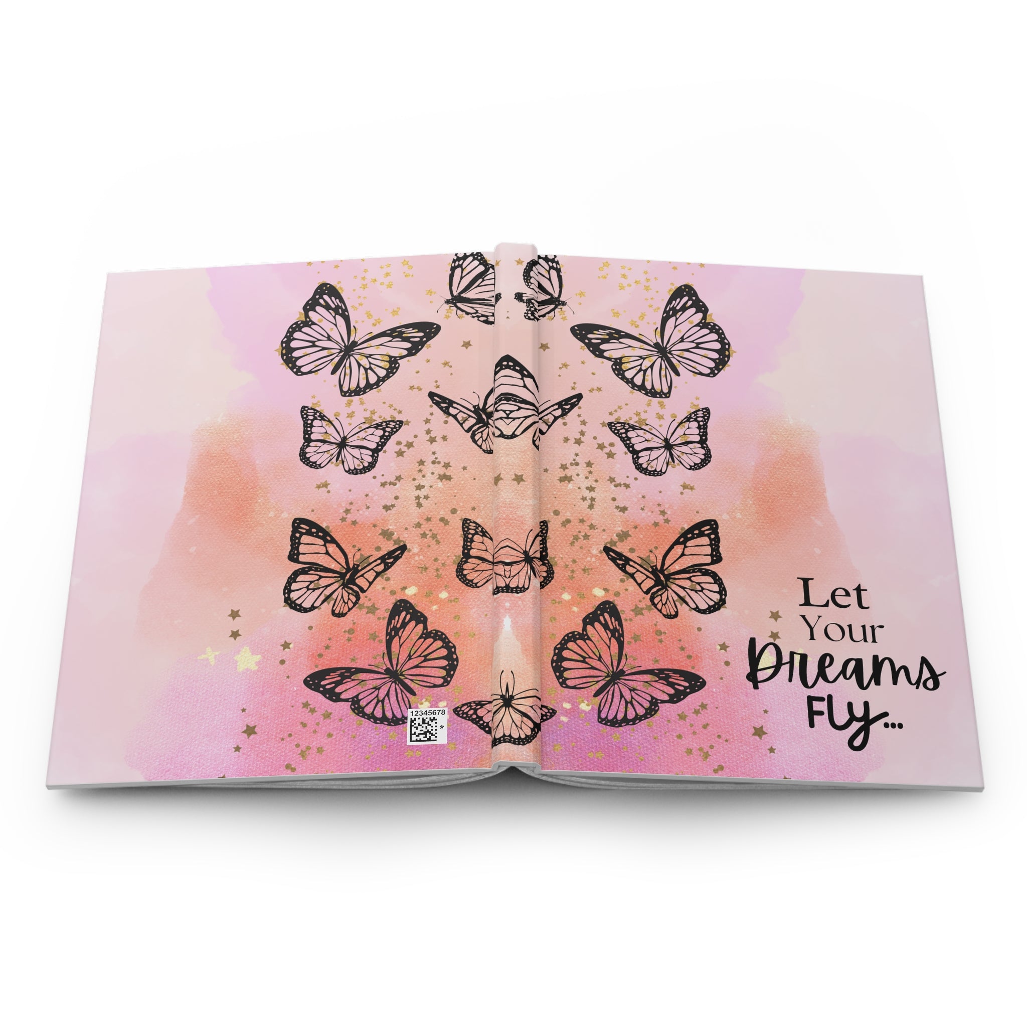 文房具・ステーショナリー Butter heart bookcover set Magical Butterfly Hardcover Journal - Matte Finish – Drawlish