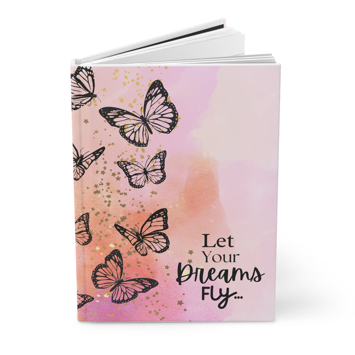 Magical Butterfly Hardcover Journal - Matte Finish